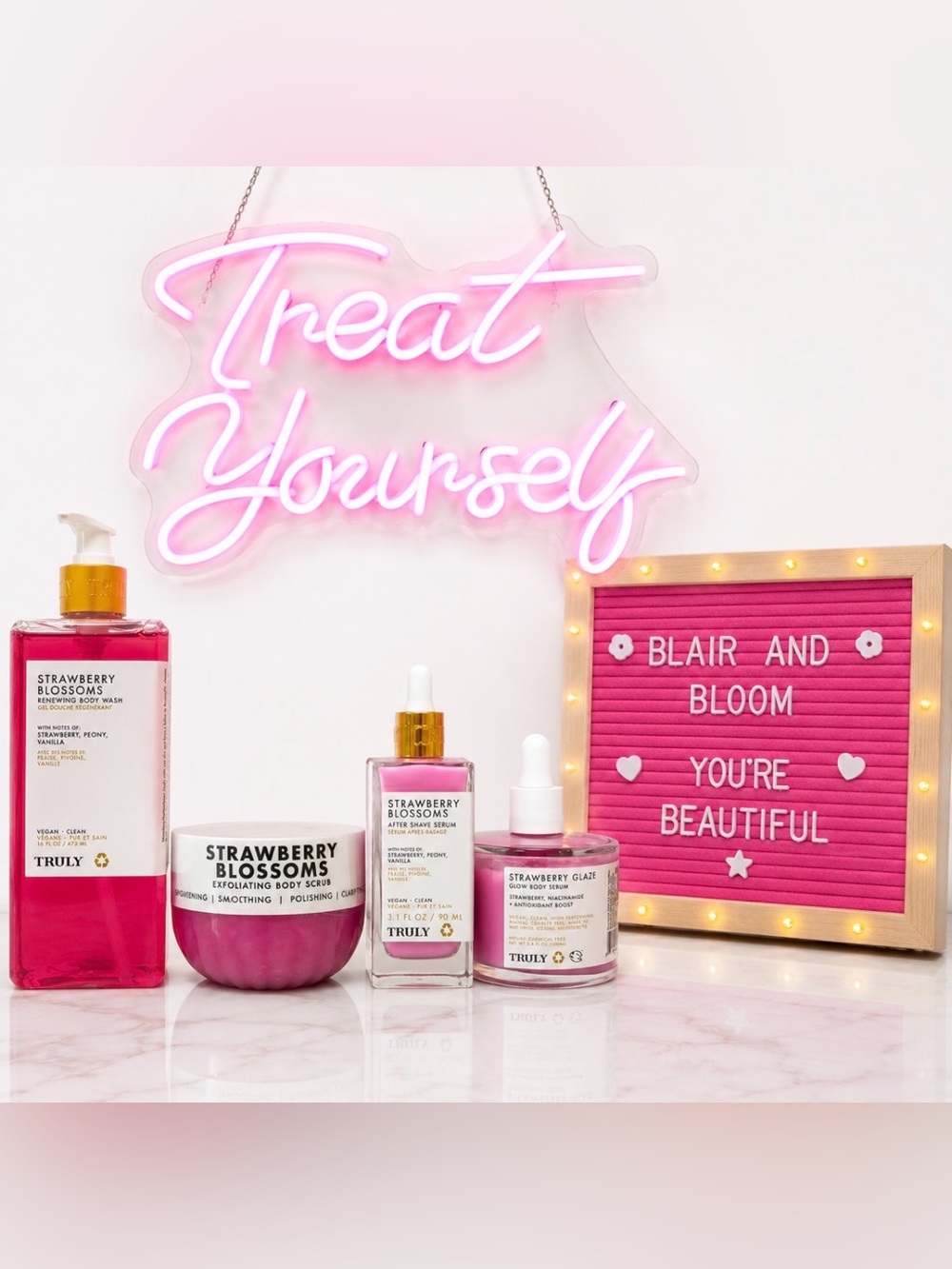 Truly Beauty Strawberry Blossoms Bundle